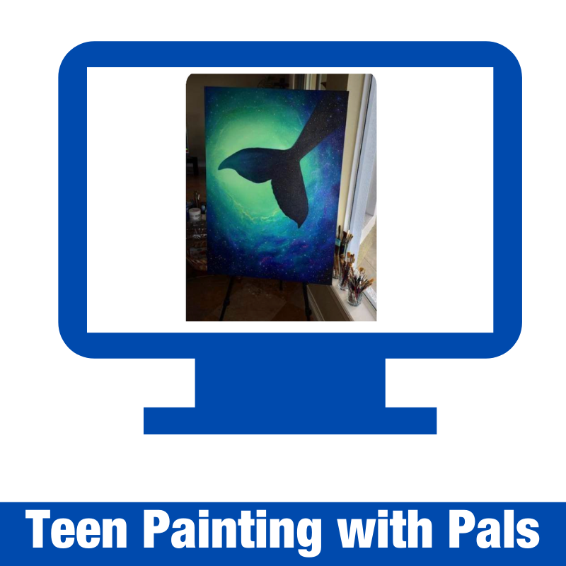 Teen Painting with Pals