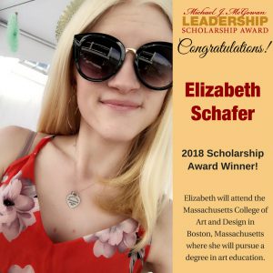 Leadership Scholarship Award Winner - Elizabeth Schafer Leadership Scholarship Award Winner - Elizabeth Schafer