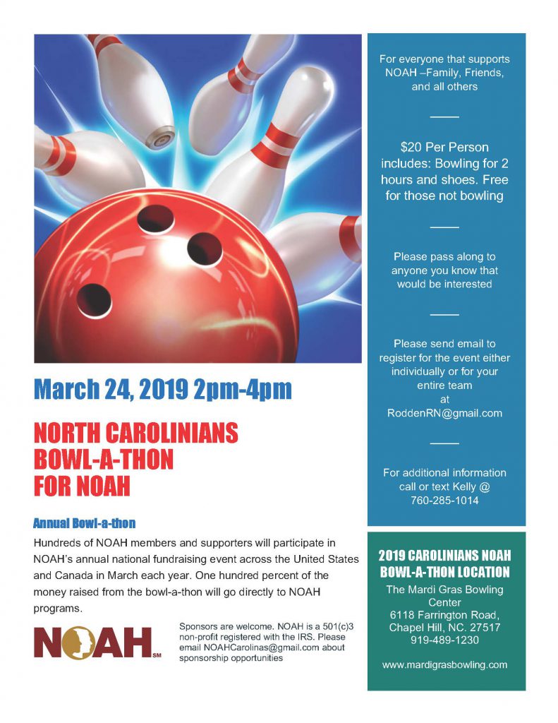 North Carolinians Bowl-a-thon