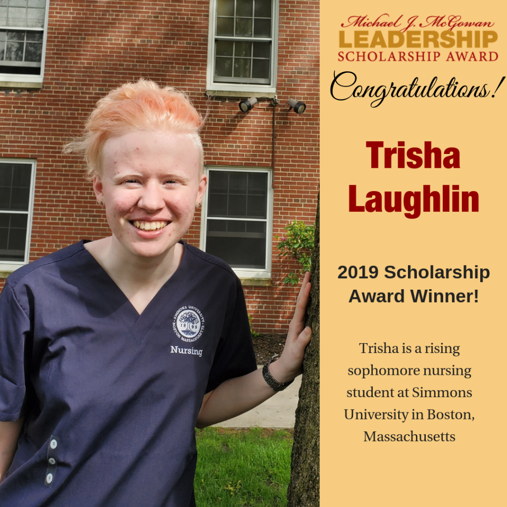 2019 Leadership Scholarship Recipient - Trisha Laughlin